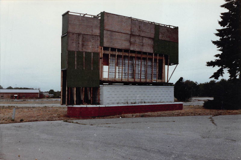 Jackson Drive-In Theatre - Photo From Daniel Brooks Collection (newer photo)